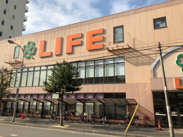 スーパー　ライフ百舌鳥店（スーパー）まで574m