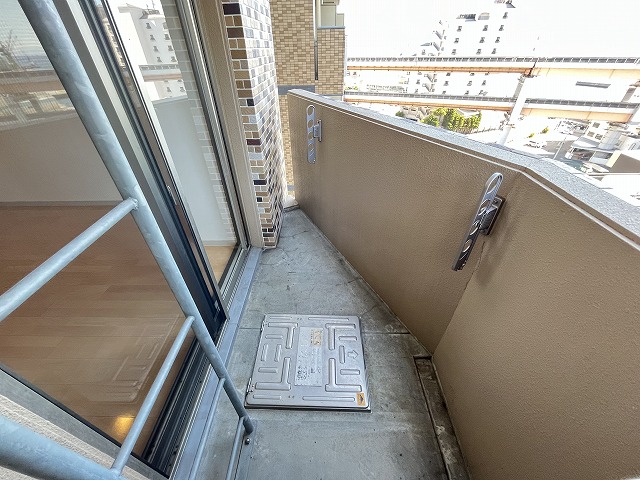 バルコニー　落ち着いた時間を過ごせるバルコニーです