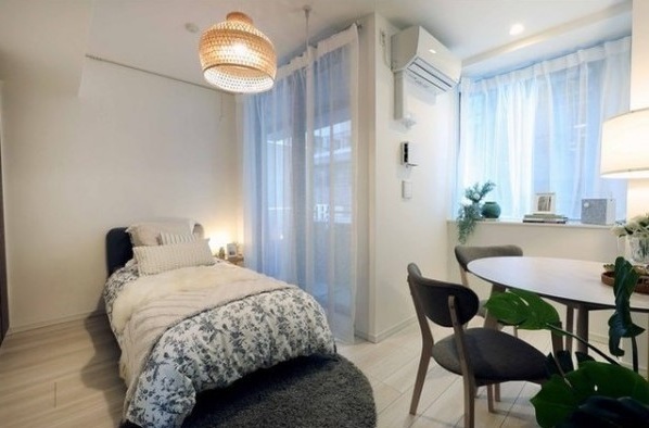 居室・リビング　家具家電等は配置イメージです