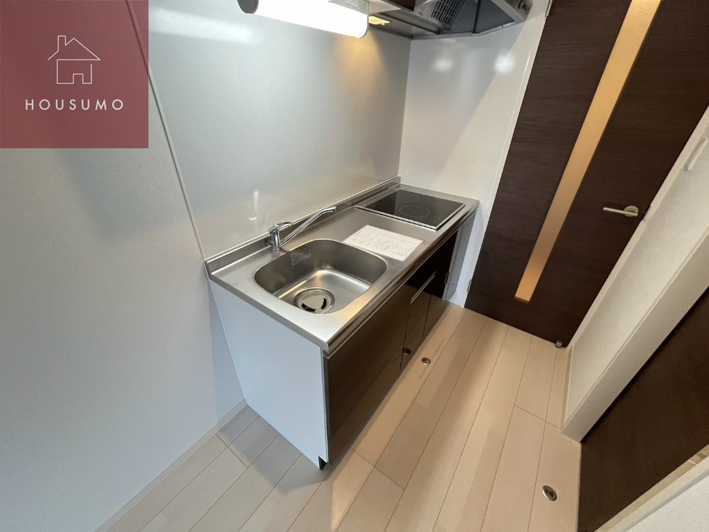 キッチン　コンパクトなキッチンで掃除もラクラク