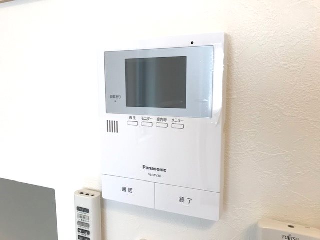 セキュリティ　同じシリーズ物件のモデルルーム写真となります