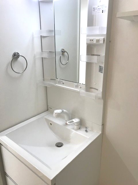 洗面設備　同じシリーズ物件のモデルルーム写真となります