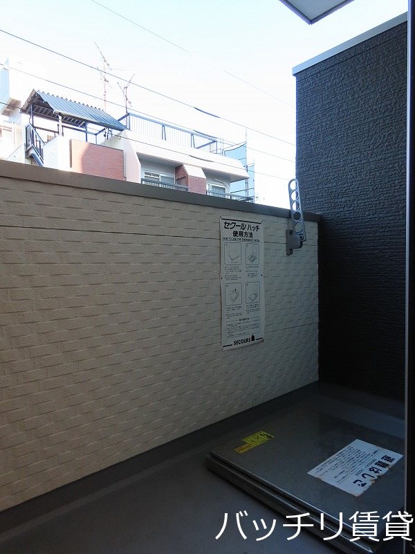 バルコニー　画像は別号室タイプの為、現状を優先致します。