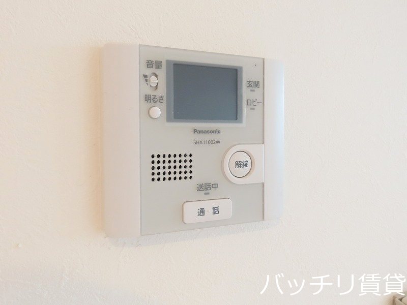 セキュリティ　画像は別号室タイプの為、現状を優先致します。