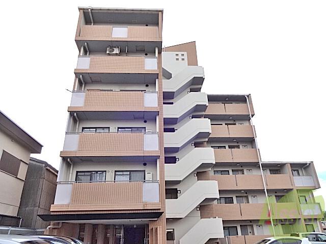 建物外観　豊中市上津島「リバーサイド豊中」