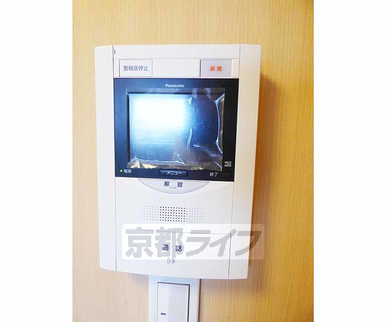 セキュリティ　ＴＶホンなので安心です。