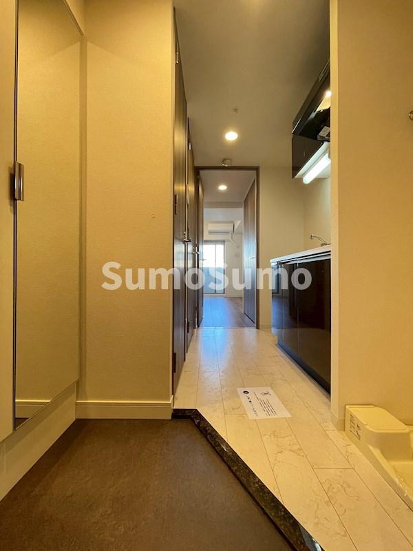 玄関　落ち着いた玄関です