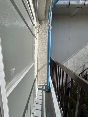 バルコニー　落ち着いた時間を過ごせるバルコニーです