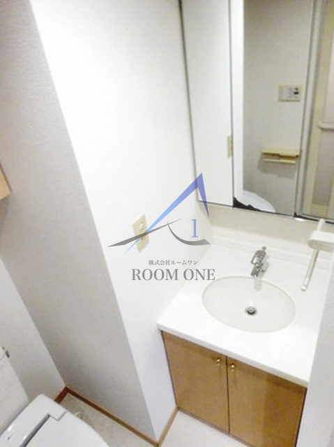 洗面設備　洗面台です。