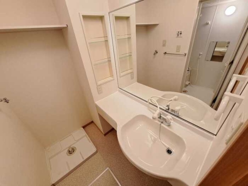 洗面設備　図面と現状に相違がある場合には現状を優先