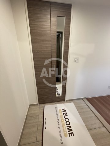 玄関　クレストコート同心　玄関