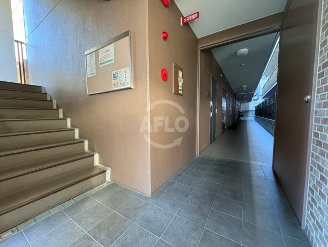 ロビー　アメニティ西田辺　ロビー