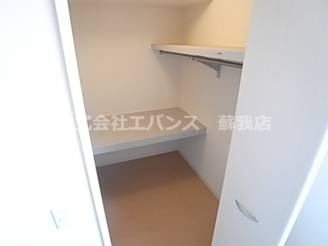 収納　収納のためのスペースです