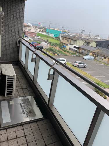 バルコニー　南東向き