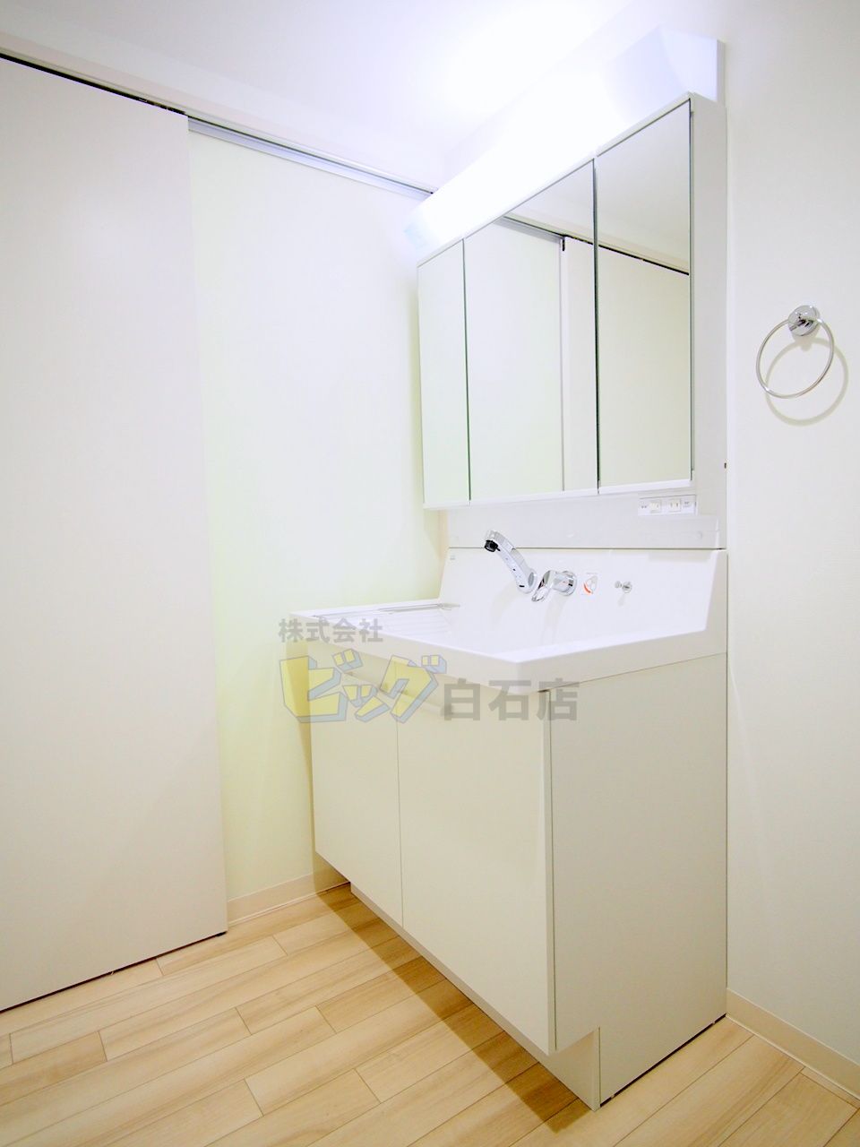 洗面設備　シャンプードレッサー完備しています♪