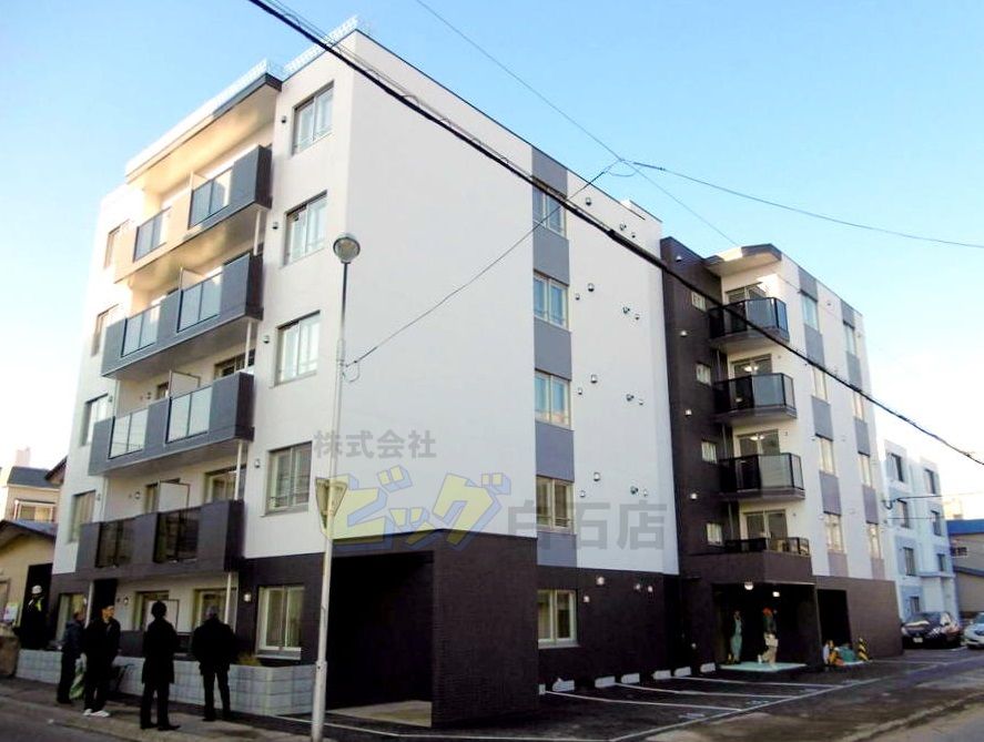 建物外観　経済的な都市ガスエコジョーズ採用のマンションです♪