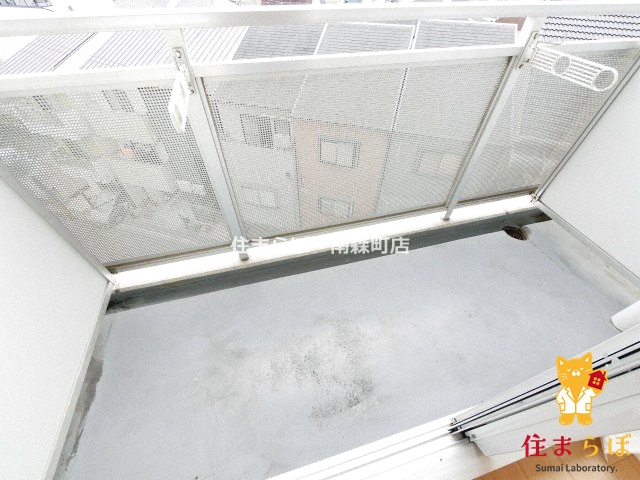 バルコニー　日常使いを想像しながら