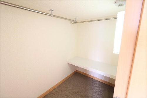 収納　ウォークインクローゼット付！お部屋もすっきり片付けられます