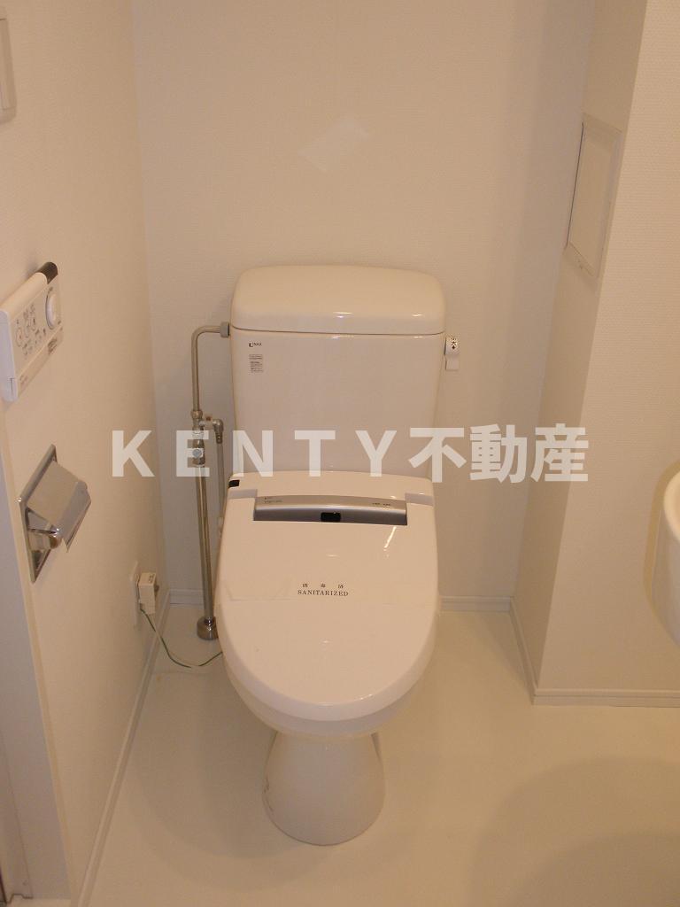 トイレ　トイレもきれいです