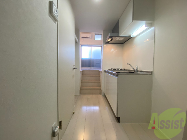 玄関　玄関からの風景です。広々としていいですね。