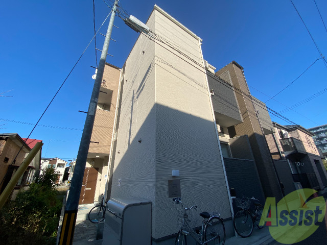 建物外観　仙台市若林区河原町２丁目「Ｌａ　Ｖｅｎｕｓ」