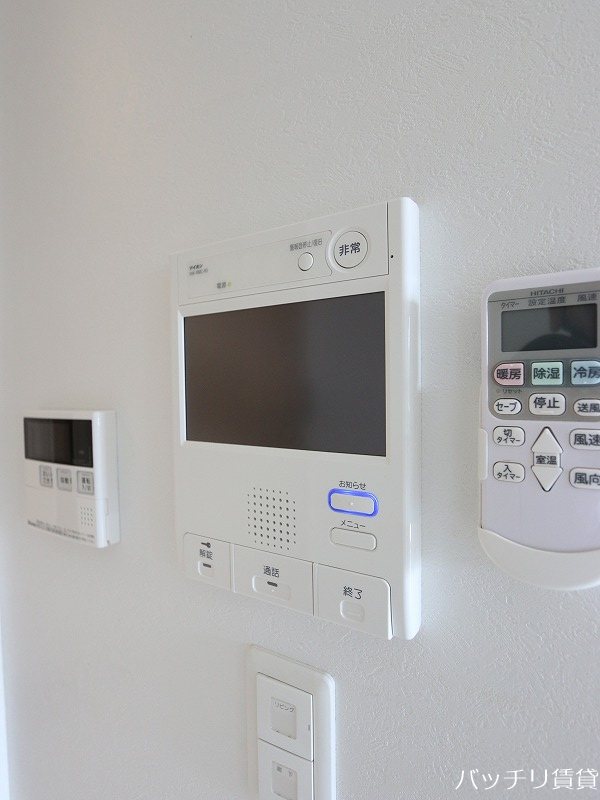 セキュリティ　※同型タイプ写真の為、現状優先。初期費用分割可能