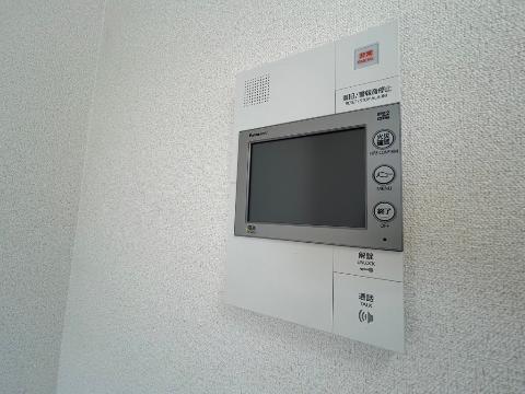 セキュリティ　カメラ付インターホン（イメージ）