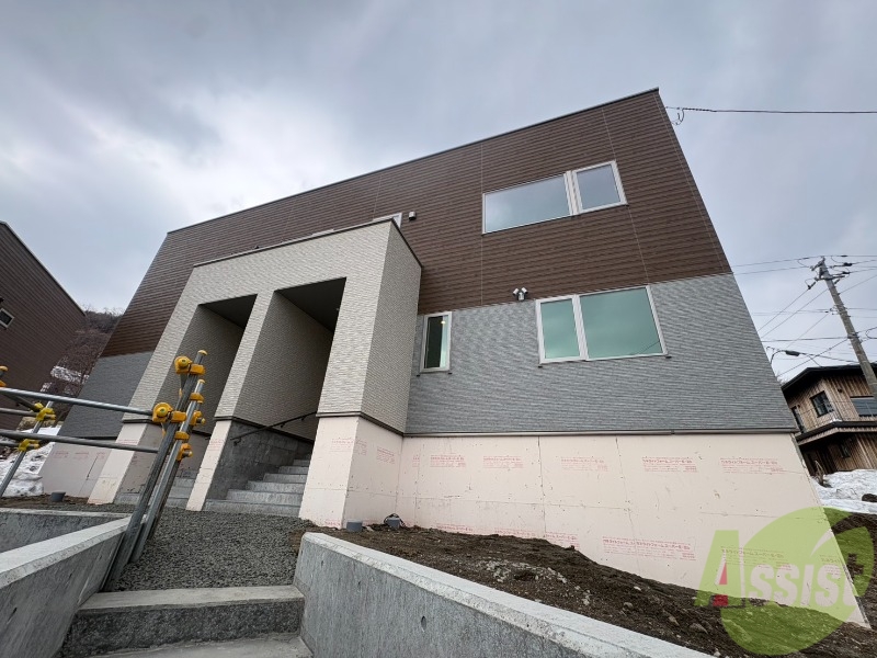 建物外観　札幌市西区山の手二条「Ｌｅａｆｙ　ＦｏｒｅｔＡ棟」