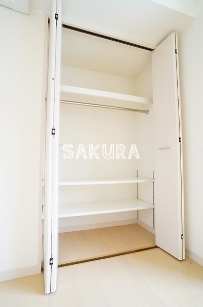 収納　お荷物の多い方でも安心のクローゼット付き♪