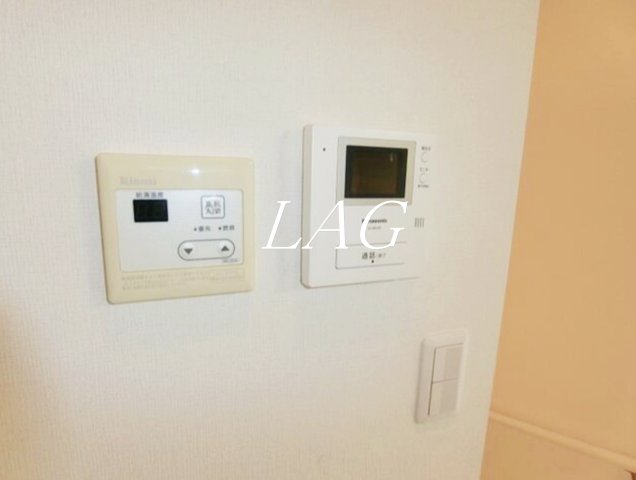 セキュリティ　モニター付きインターフォンです。