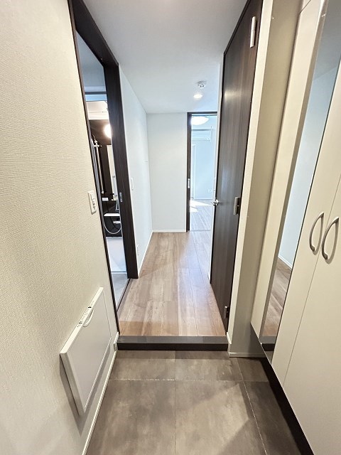 玄関　明るい玄関です