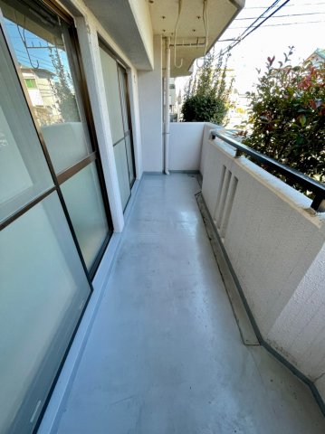 バルコニー　落ち着いた時間を過ごせるバルコニーです