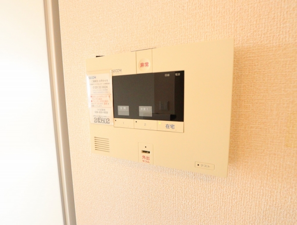 セキュリティ　TVモニター付きで来客対応も安心♪