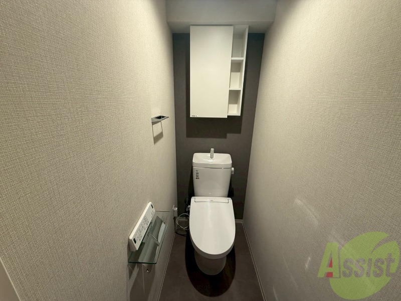 トイレ　トイレはウォシュレット付きです。シャワートイレは嬉しいですね