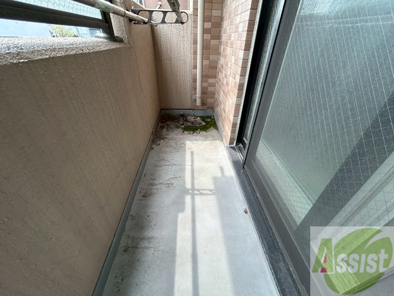 バルコニー　インターホンは通話ができるので急な訪問があっても安心です。