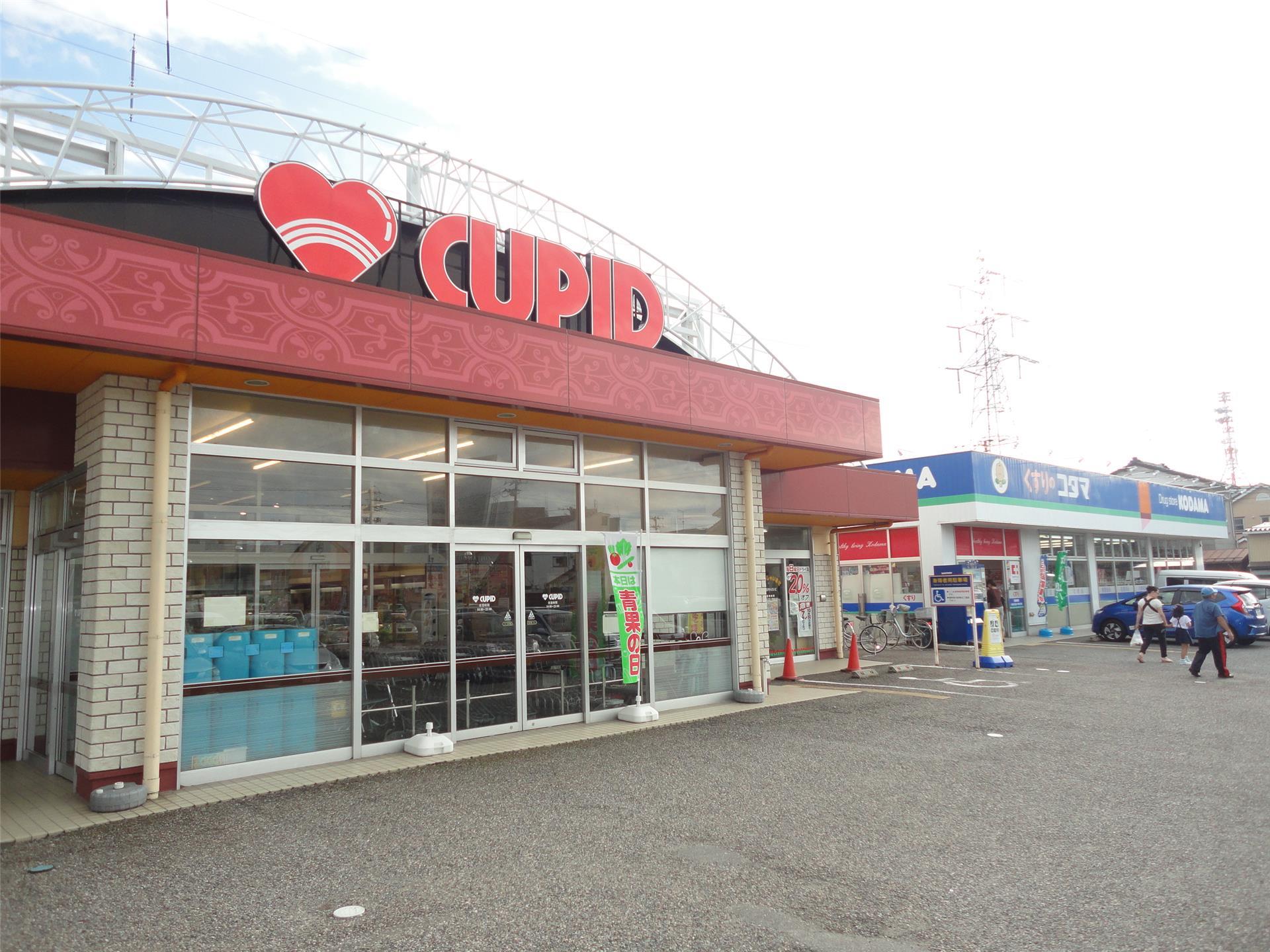 スーパー　キューピット出来島店（スーパー）まで529m