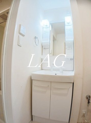 洗面設備　洗面台です。