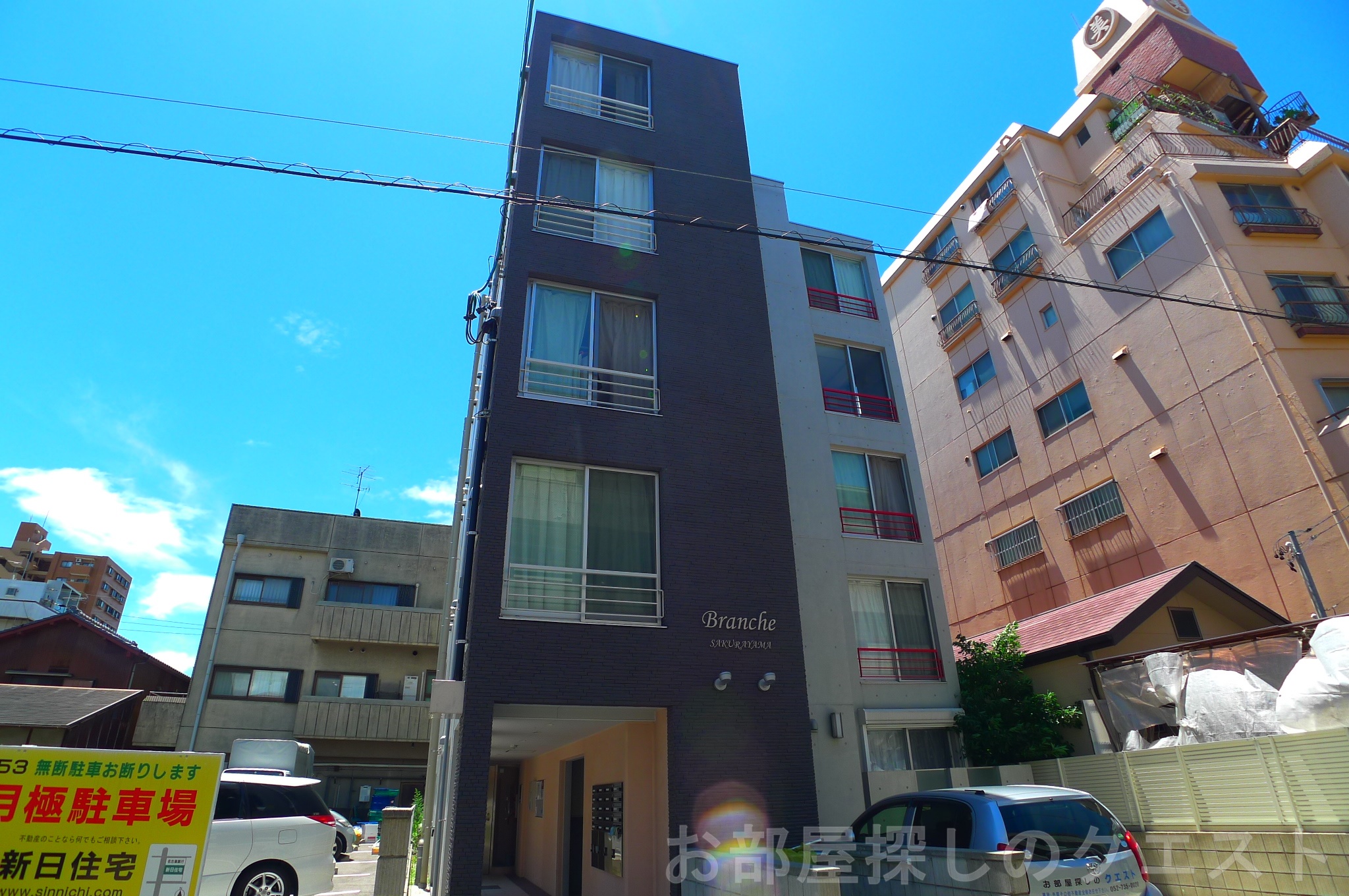 建物外観　オートロック付きマンション☆