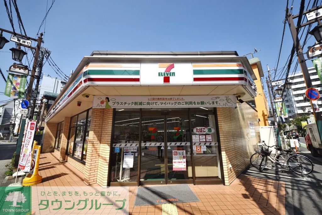 コンビニ　セブンイレブン草加駅前1番通り店（コンビニ）まで130m