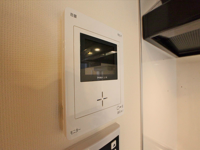 セキュリティ　イメージ参考画像　TVモニターホン
