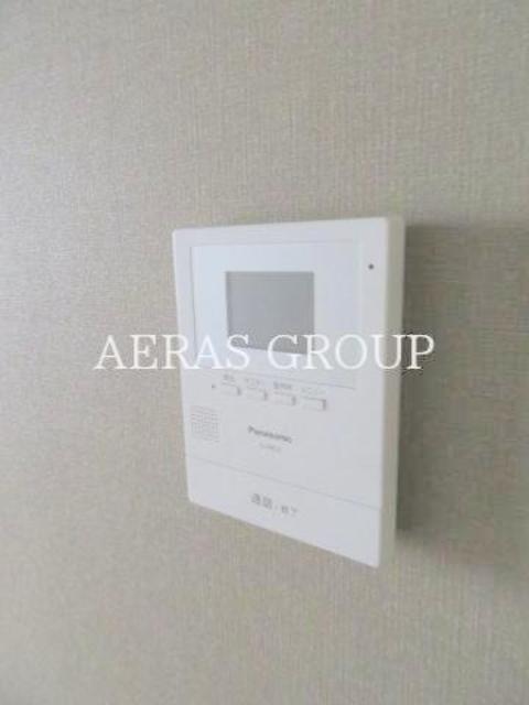 セキュリティ　モニター付きインターホン