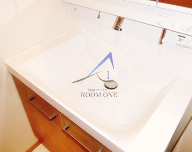 洗面設備　洗面台です。