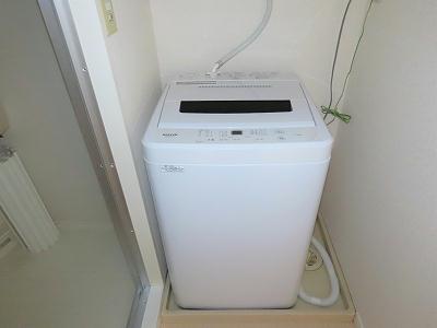 その他設備　洗濯機も付いています