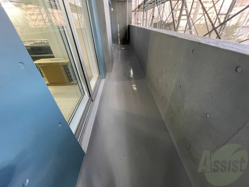 バルコニー　バルコニーです。天気の良い日には外干しができます！