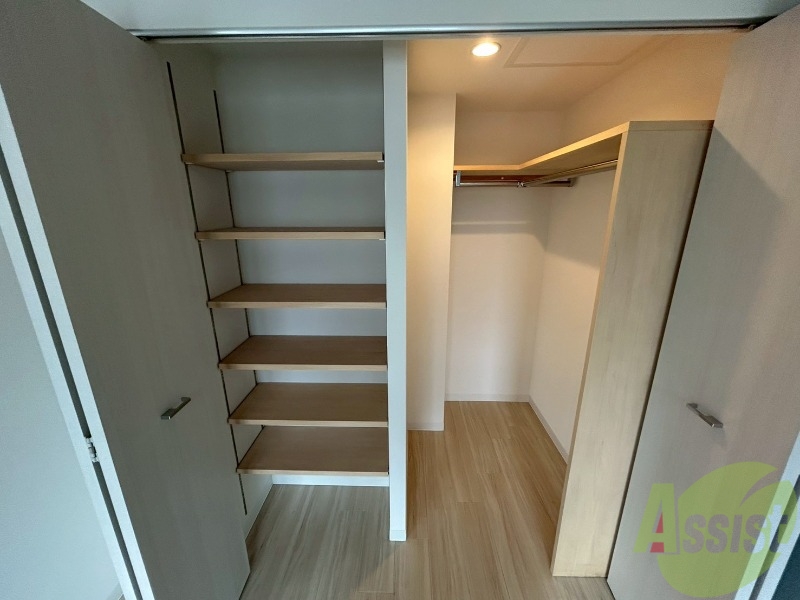 収納　嬉しいウォークインクローゼット仕様です！！