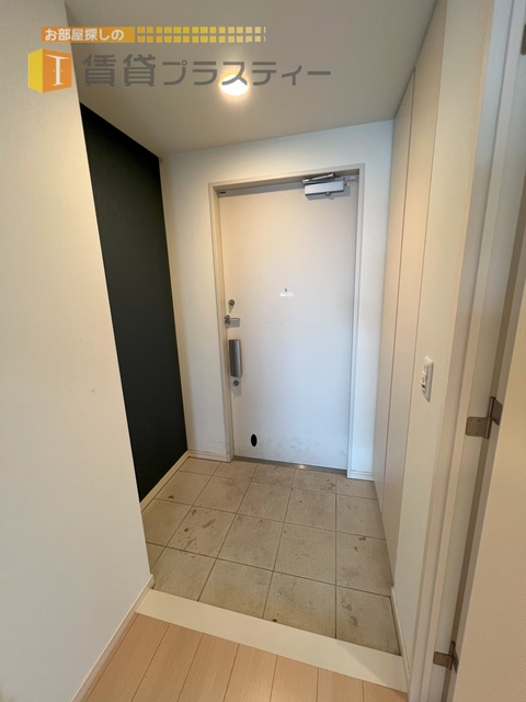 玄関　シューズボックス付き。