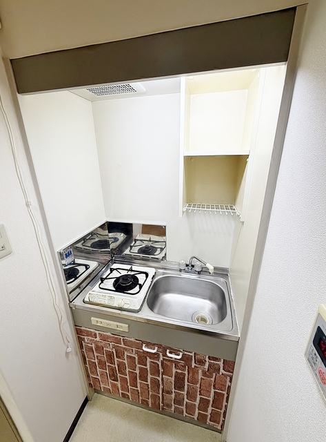 キッチン　１口ガスキッチン