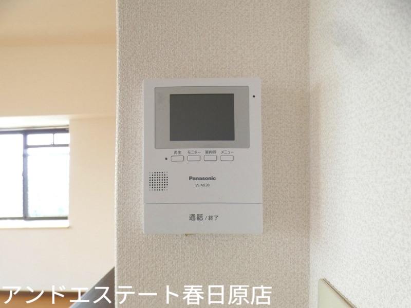 セキュリティ　相手の顔が確認できます
