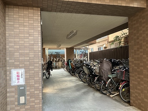 駐車場　駐輪場　※2026年3月撮影