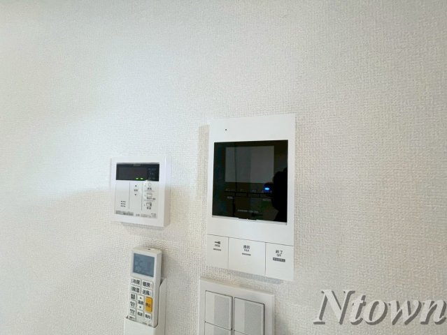 セキュリティ　モニター付きインターフォンです
